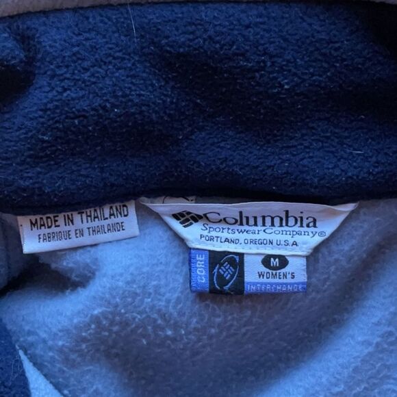 Columbia Women M Yellow Blue Winter Ski Jacket for Outdoor Adventures - Picture 6 of 12